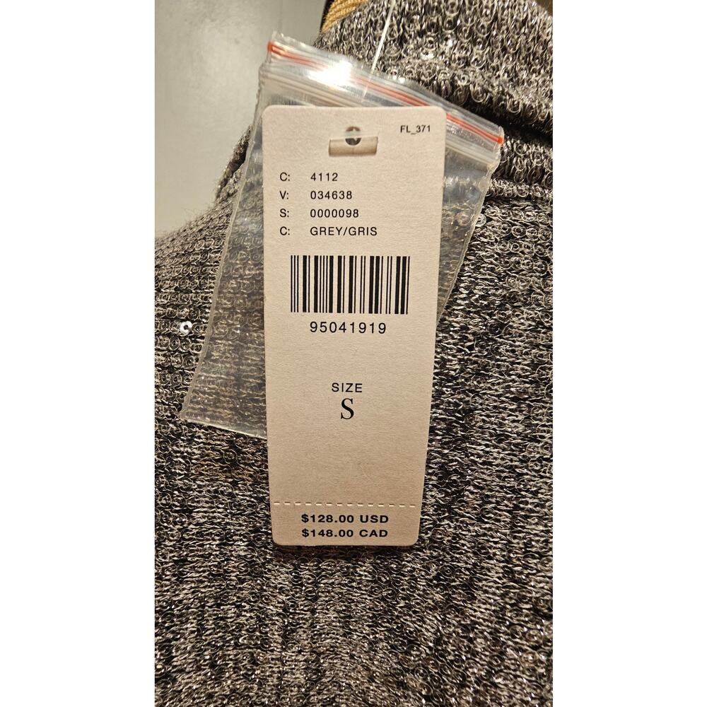 Anthropologie Hadley Relaxed Buttondown Shirt by Pilcro Shine Edition NWT, Sz S - Picture 3 of 9